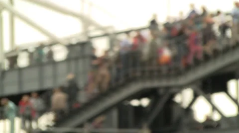 City crowd Stock Footage 29659489