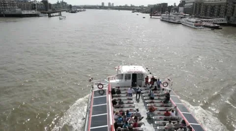 City Cruises Stock Footage 9330927