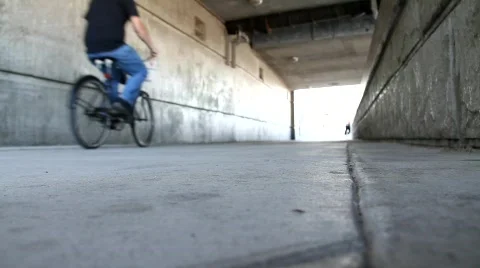 City Cyclist Stock Footage 846966