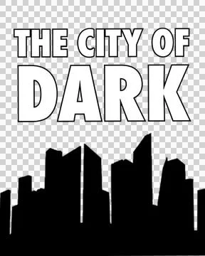 The city of dark Stock Illustration