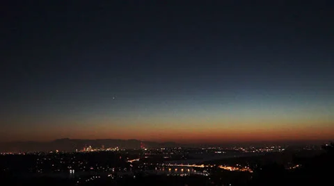 City Dawn Stock Footage 25753094