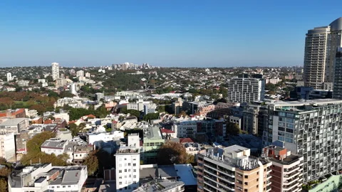 City decent daytime Stock Footage 271380694