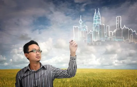 City development Stock Photos