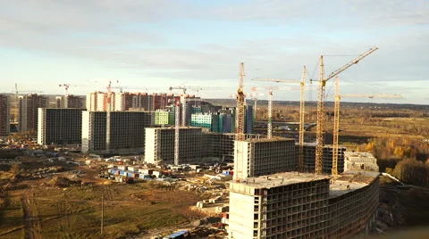 City development in suburban area. 스톡 동영상 56529689