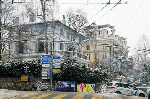 City direction indicator. Фото