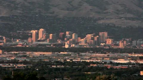 City from a distance Video stock 11289911