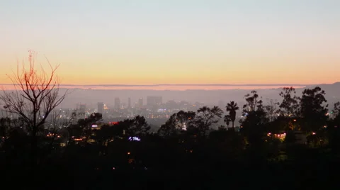 City in the Distance Stock Footage 47459552