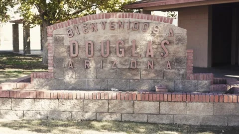 City of Douglas Sign Stock Footage 267522308
