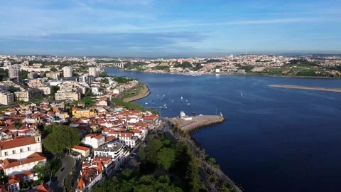 City douro river Stock Footage 240111001