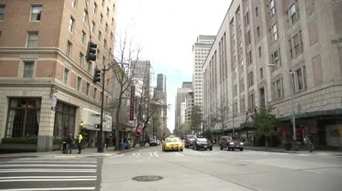City downtown Stock Footage 10734090