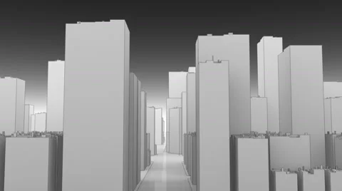 City drive Stock Footage