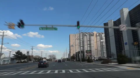 City drive 動画素材 45731199