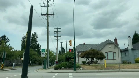 City Driving Stock Footage 209588787