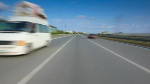 City driving timelapse Vidéo 498887