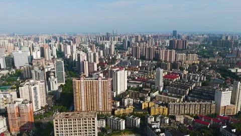 City Drone Video Stock Footage 324768145