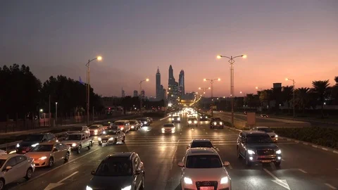 City of Dubai Stock Footage 71461945