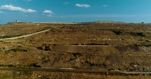 City dump. A Huge Garbage Dump, An Environmental Disaster Of Our Planet. Vídeos de archivo 114469737