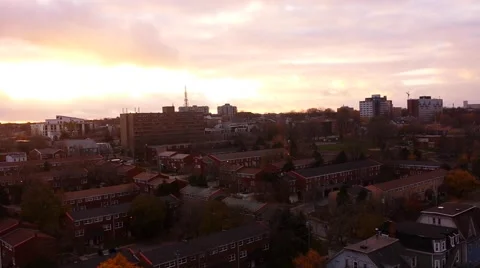 City During Sunset Timelapse Vídeos de archivo 43968078