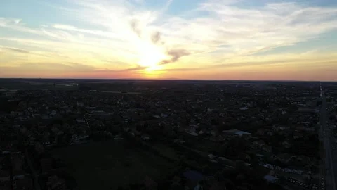 City at dusk 動画素材 163141108