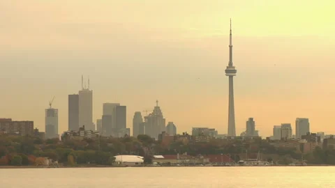 City at dusk Vídeo Stock 237699453