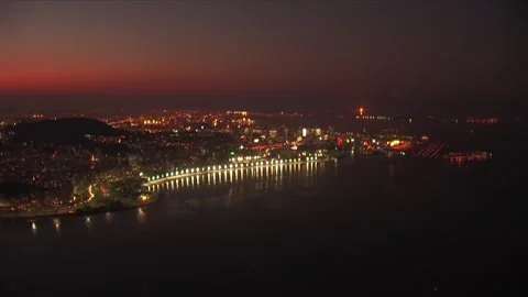 City dusk Video stock 314850377