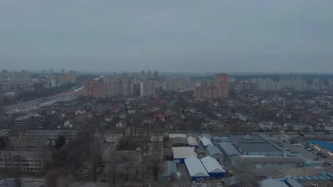 City End Of The Day Stock Footage 144256645