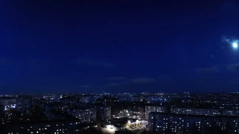City evening. Timelapse Stock Footage 106485842