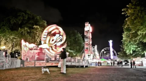 City Fair Time Lapse Stock Footage 31905779