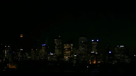 City from Ferry Stock Footage 11263137