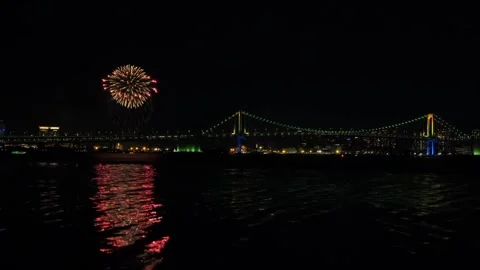 City firework and lighting view at Diwali night Stock-Footage 218350209