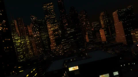 City flight Stock Footage 23458791