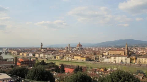City of Florence - Timelapse Stock Footage 42125657