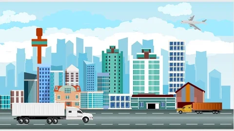 City Stock Footage 94509108