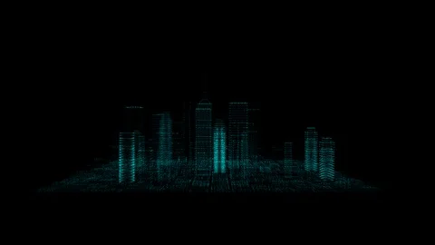 City Stock Footage 98871673