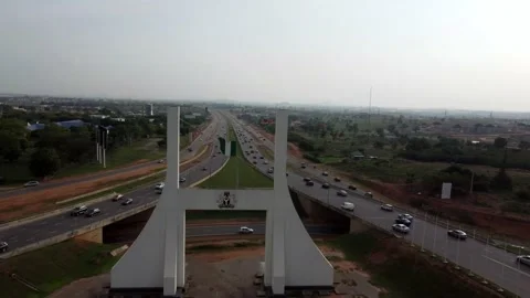 City Gate Abuja 2 Stock-Footage 155058809