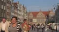 City Gate in old Town in Gdansk, Poland HD Footage