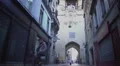 City gate Port Cailhau in Bordeaux, France, antique architecture, landmark HD Footage