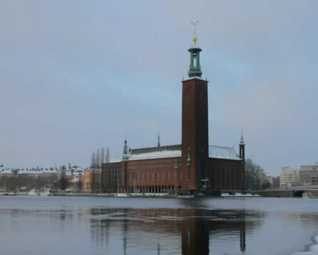 City hall Stock Footage 592987