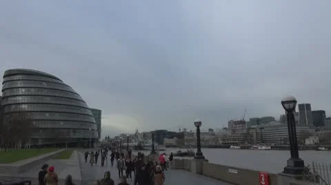 City Hall, the Greater London Authority, London Stock Footage