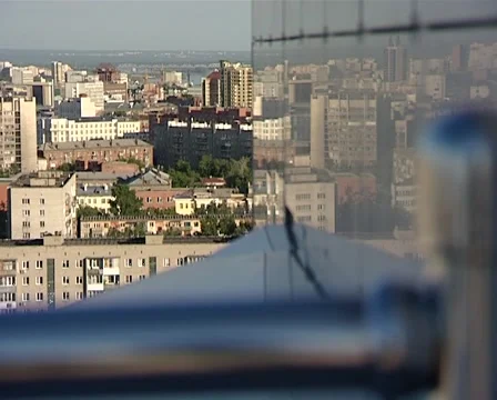 City from a height Vídeo Stock 2533239