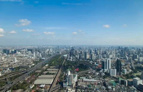 The city from height Stock Photos