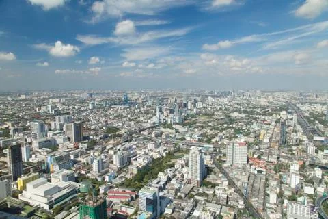 The city from height Stock Photos
