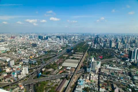 The city from height Stock Photos