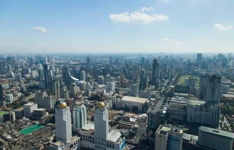 The city from height Stock Photos