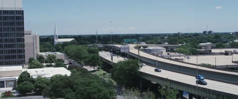 City Highway Aerials Stock Footage 45967161