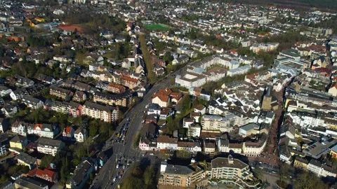 The city Hilden in Germany Stock Footage 303848880