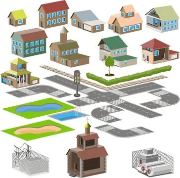 City icon Stock Illustration