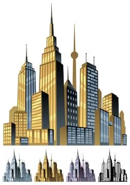 City Stock Illustration