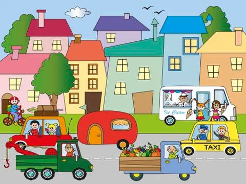 City Stock Illustration