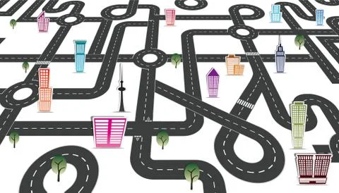 City Stock Illustration